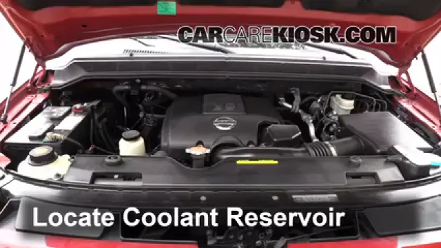 2009 Nissan Armada SE 5.6L V8 FlexFuel Antigel (Liquide de Refroidissement) Réparer les Fuites